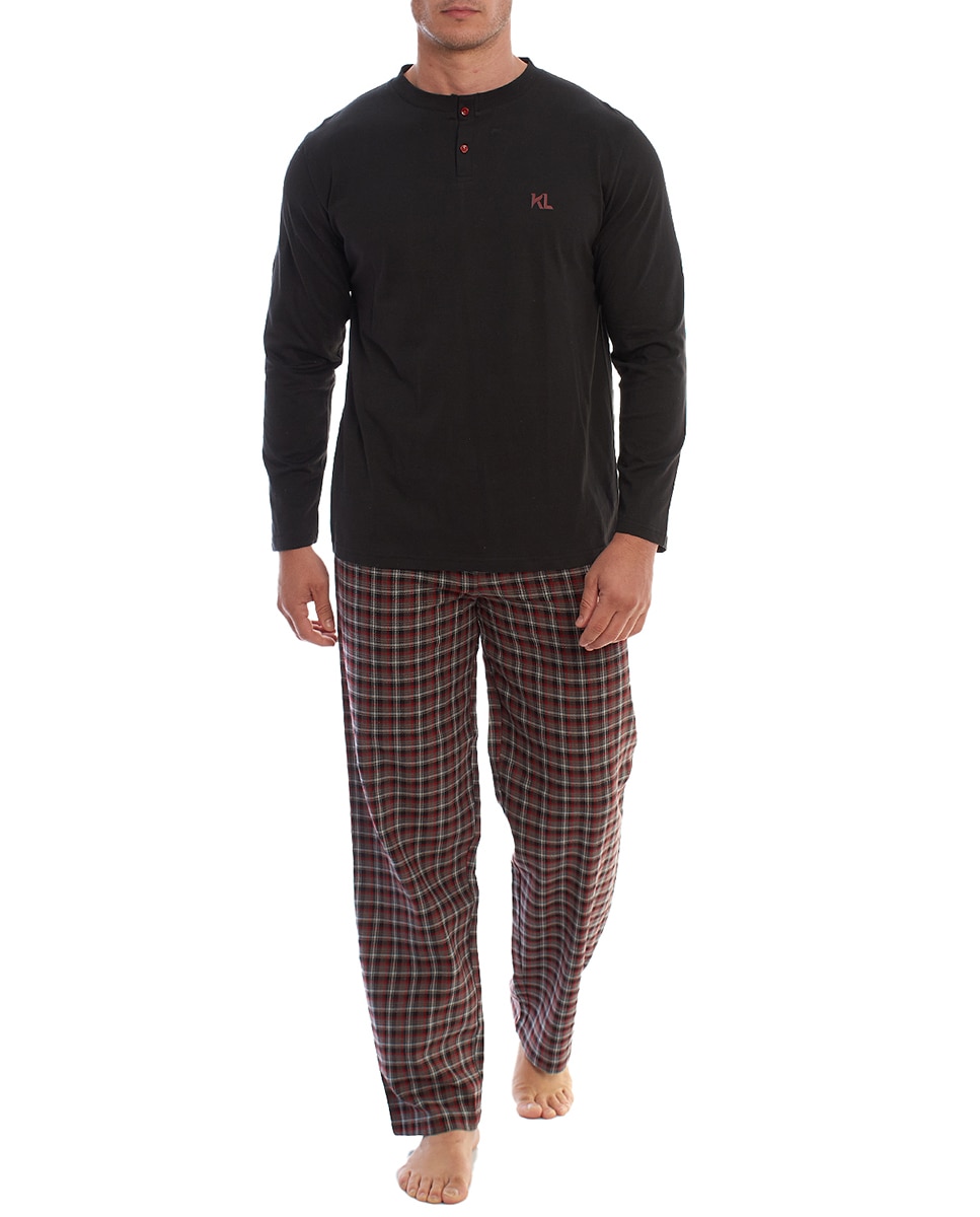 Imagen 0 de Pijama de hombre manga larga