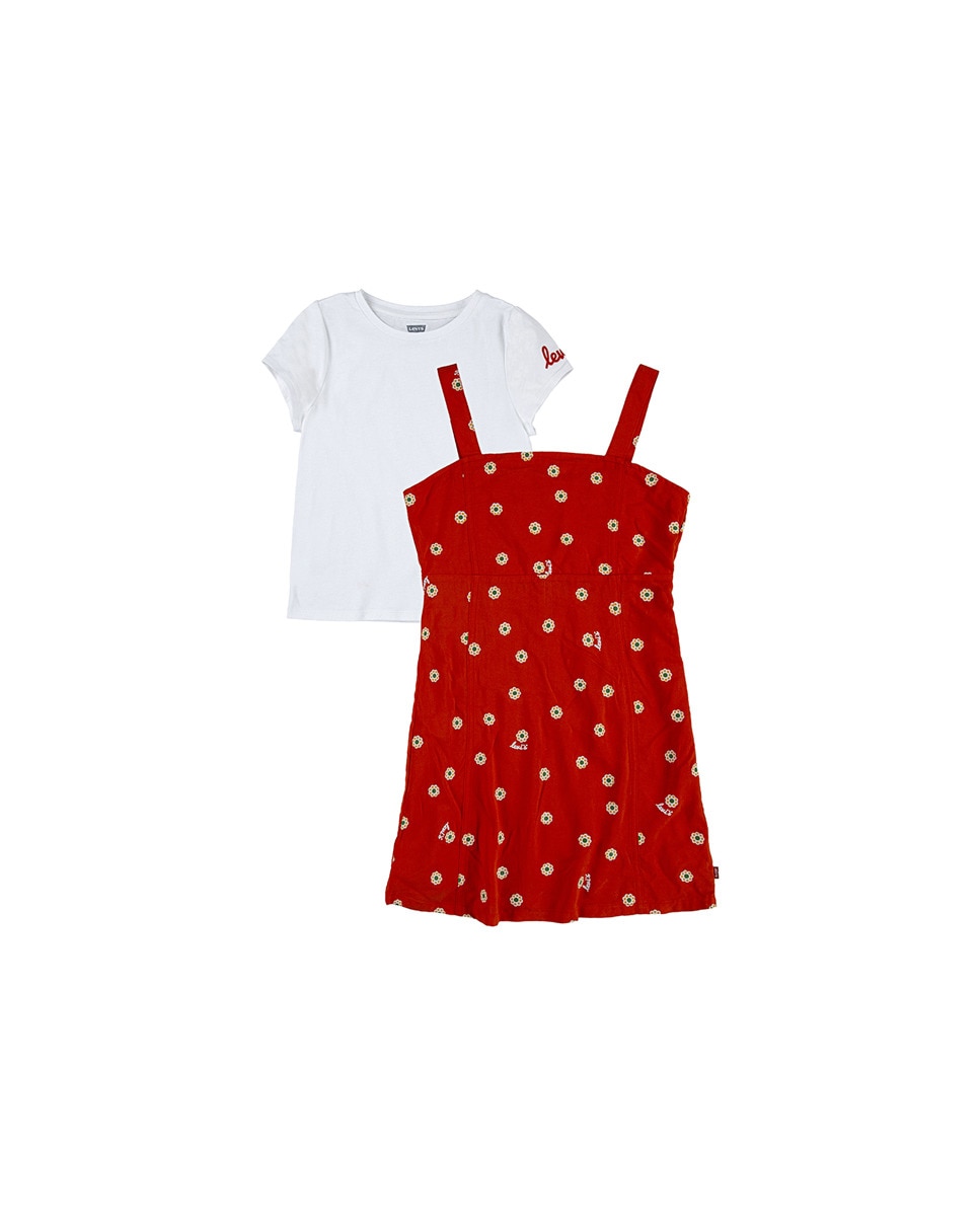 Imagen 0 de Conjunto vestido y camiseta