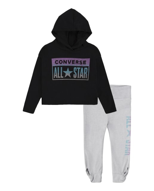 Imagen 0 de Conjunto legging y sudadera con capucha