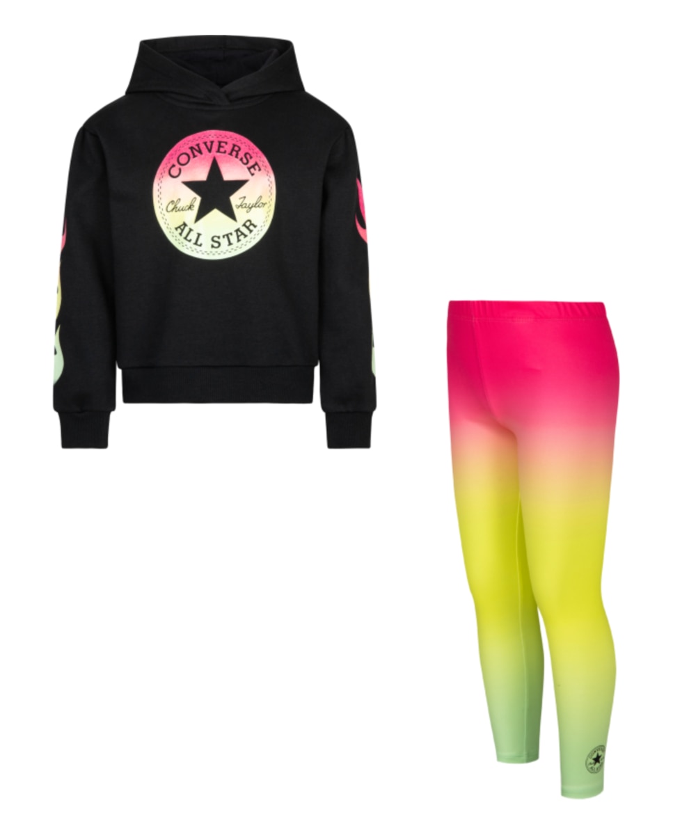 Imagen 0 de Conjunto legging y sudadera con capucha