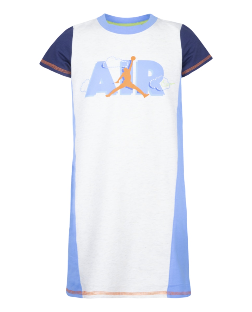 Imagen 0 de Vestido manga corta Jordan deportivo para niña