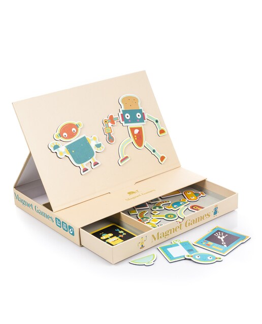 Imagen 0 de Juego magnético de creación de robots