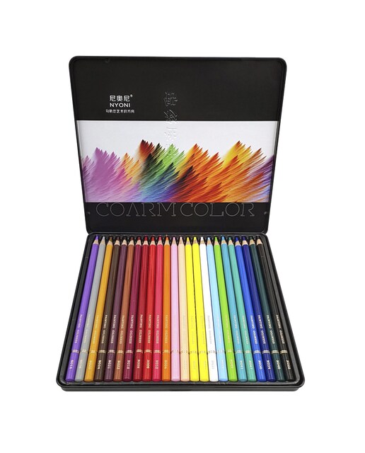 Imagen 0 de Set de 24 lápices de colores