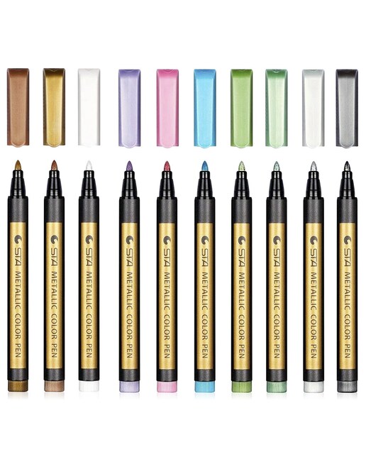Imagen 0 de Rotuladores en colores metálicos