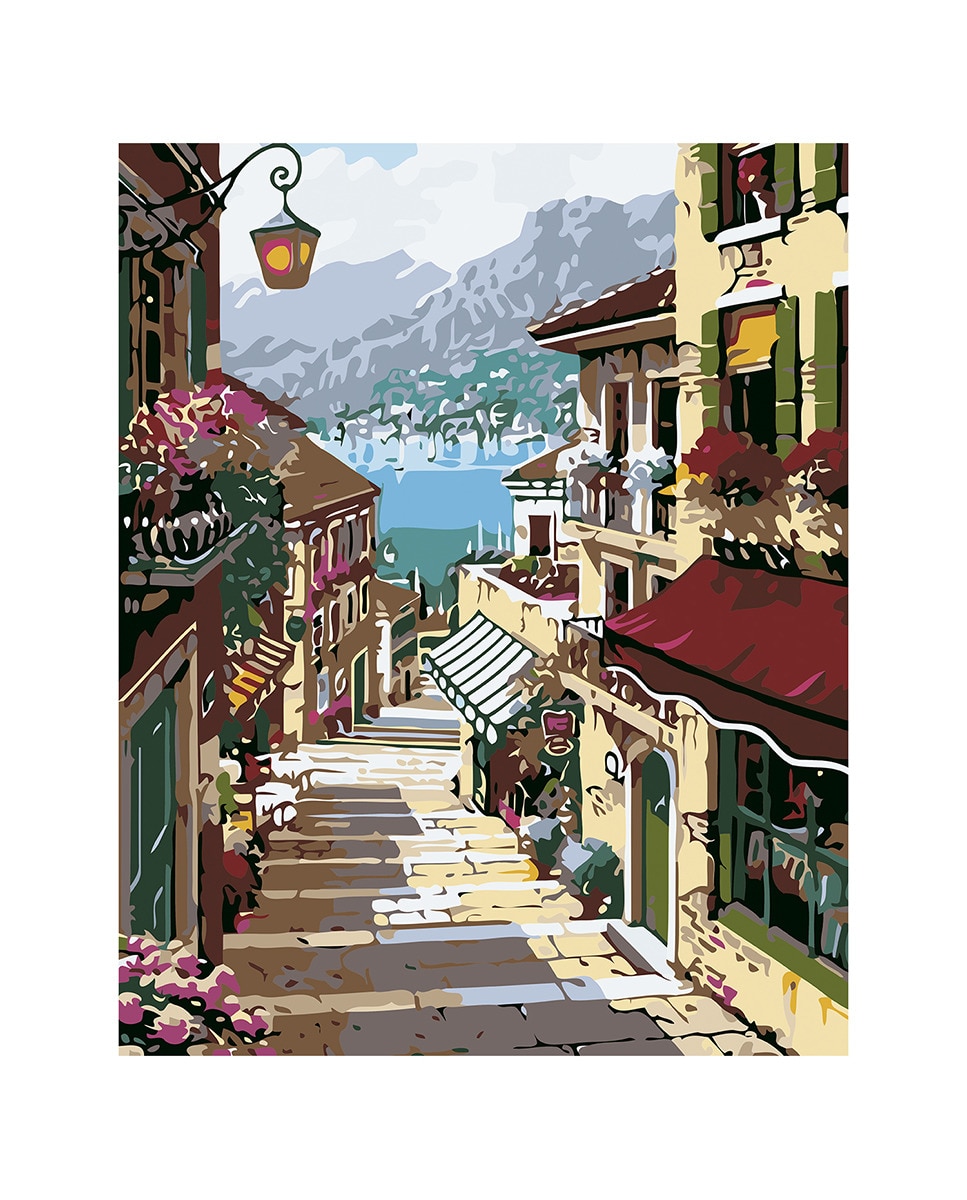 Imagen 0 de Lienzo con dibujo para pintar