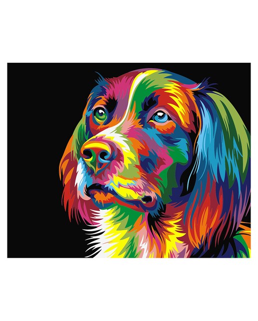 Imagen 0 de Lienzo con dibujo para pintar