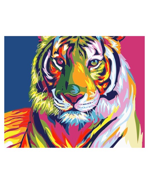 Imagen 0 de Lienzo con dibujo para pintar