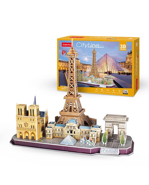 Imagen 0 de Puzzle 3d city line paris