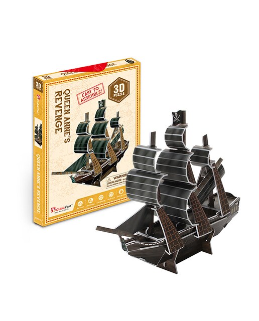 Imagen 0 de Puzzle 3d barco pirata