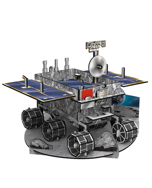 Imagen 0 de Puzzle 3d jade rabbit lunar Rover