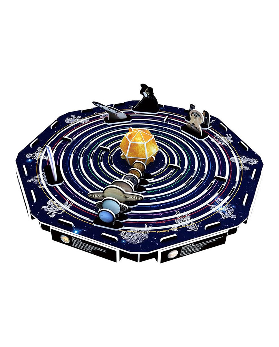 Imagen 0 de Puzzle 3d solar system