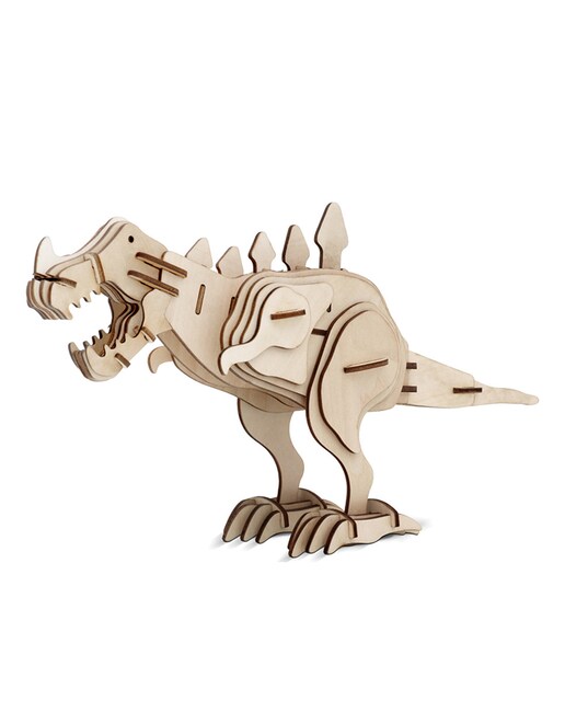 Imagen 0 de Puzzle 3d madera Tiranosaurio