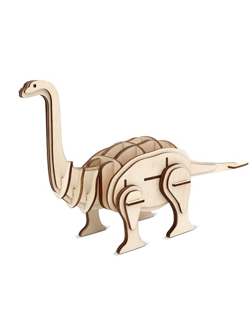 Imagen 0 de Puzzle 3d madera Brontosaurio