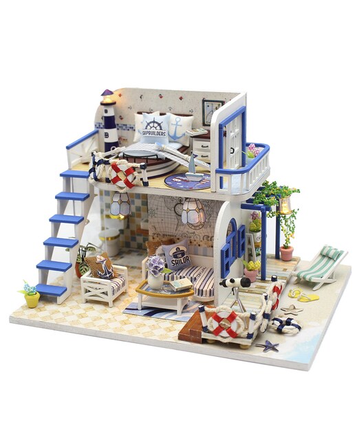 Imagen 0 de Maqueta de madera 3d costa azul