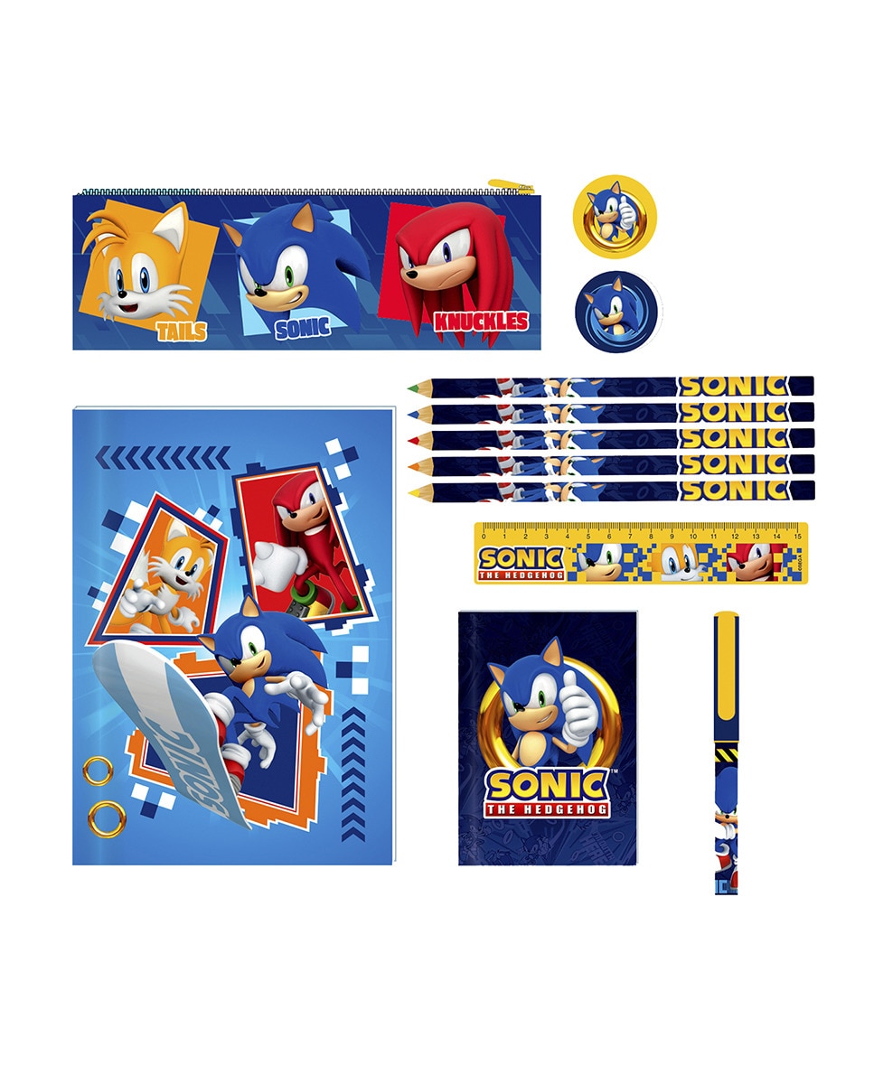 Imagen 0 de Sonic Set papelería