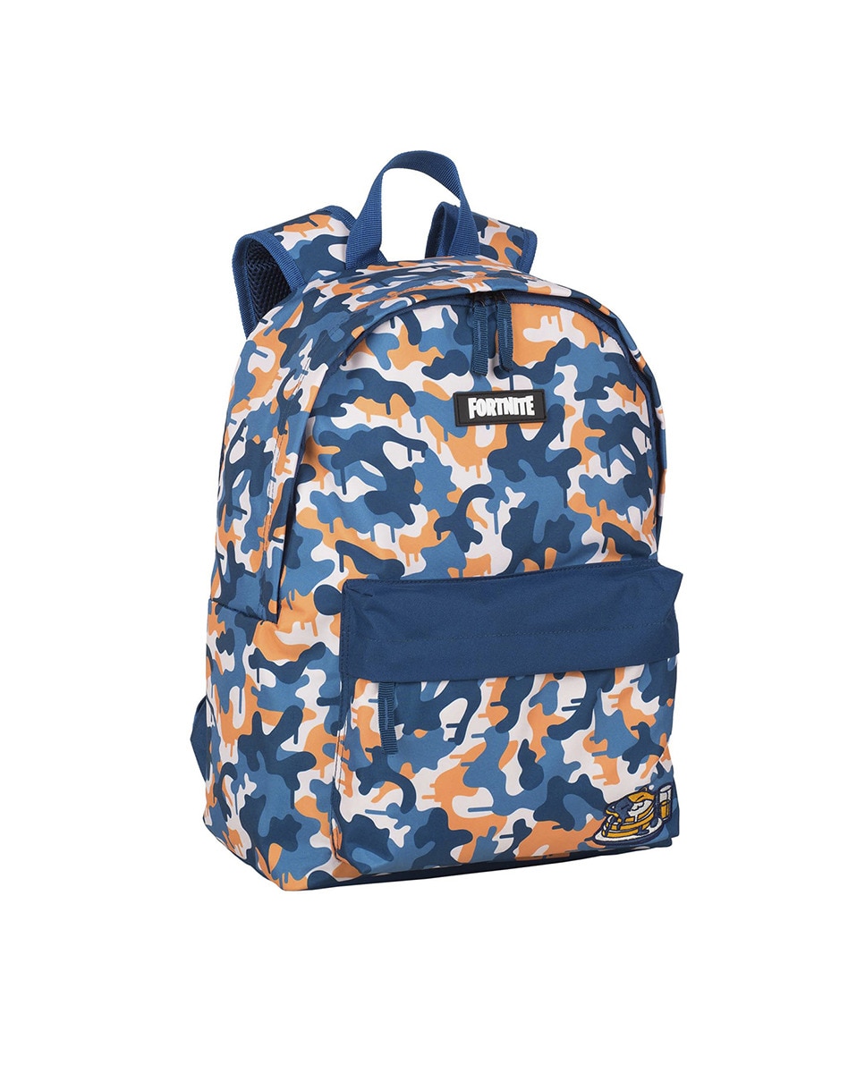 Imagen 0 de Fortnite Blue Camo mochila americano