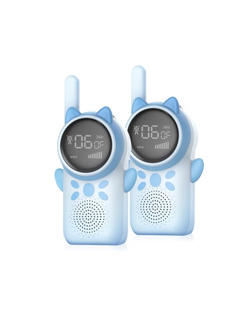 Imagen 0 de Dam walkie talkies infantil d25, 1-3 km, pantalla 1,5''color, 99 códigos grupo encriptados, led.2 u