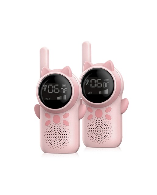 Imagen 0 de Dam walkie talkies infantil d25 1-3 km, pantalla 1,5''color, 99 códigos grupo encriptados, led. 2 u