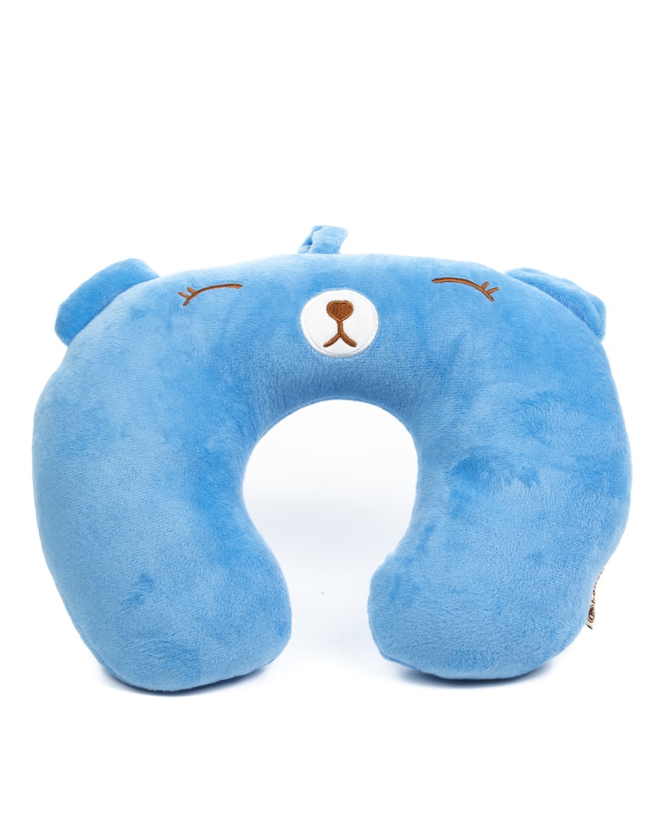 Imagen 0 de Almohada de viaje cojín cervical infantil extra suave osito