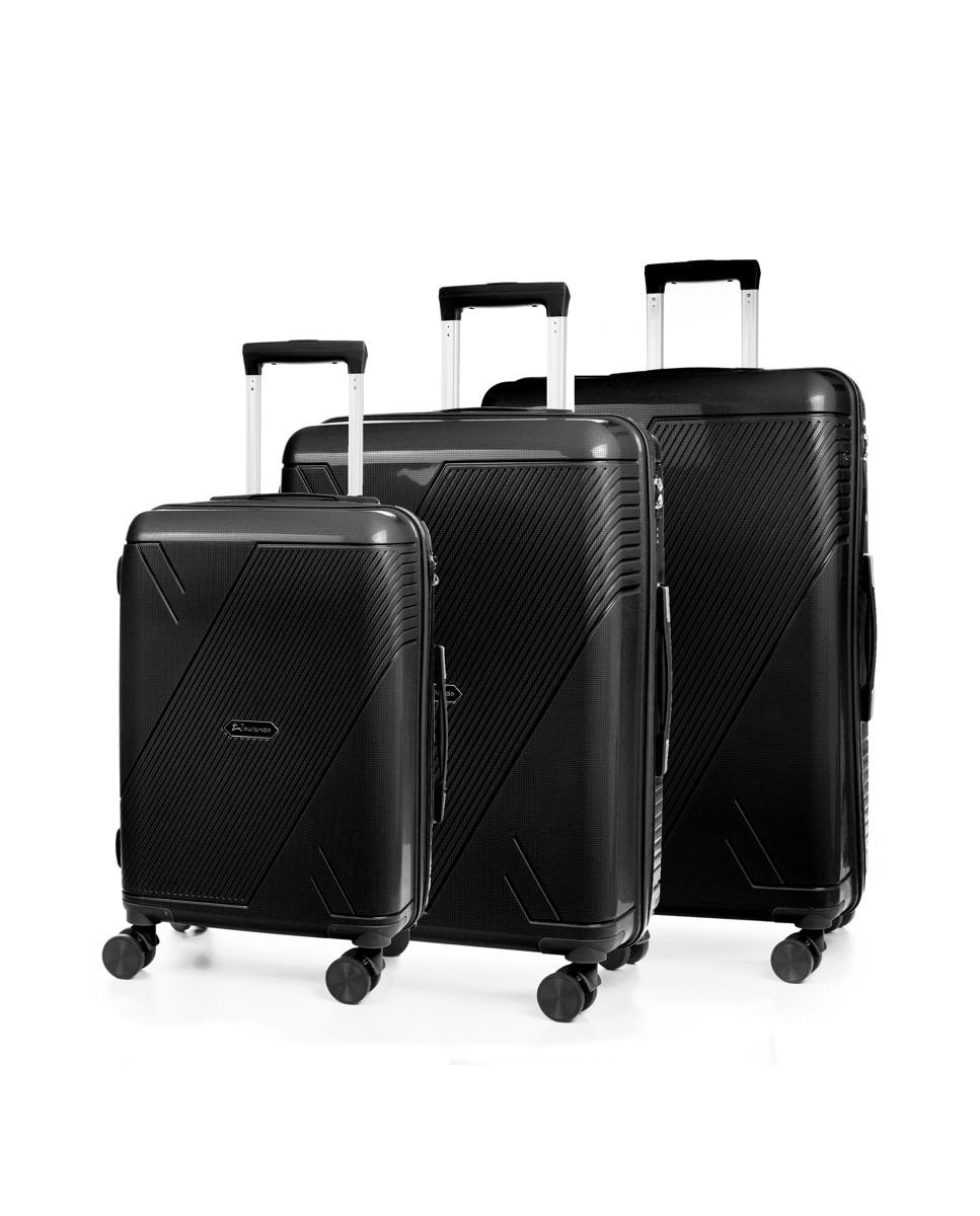 Imagen 0 de Juego de 3 maletas Trolley de PP