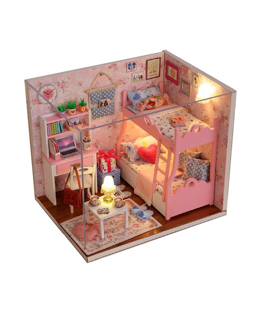 Años de lujo. Maqueta 3D, realista con gran detalle y luces led.