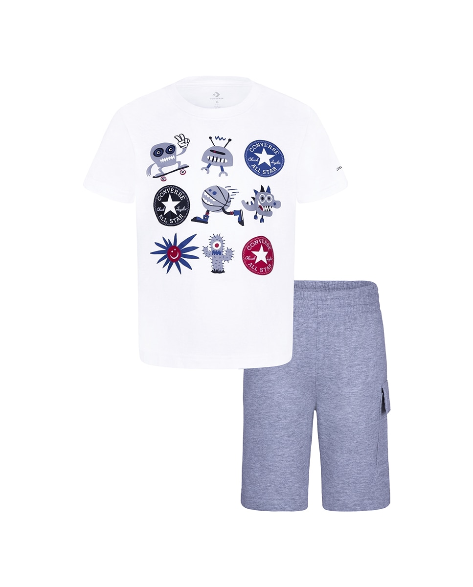 Imagen 0 de Conjunto de 2 piezas: camiseta y pantalón corto