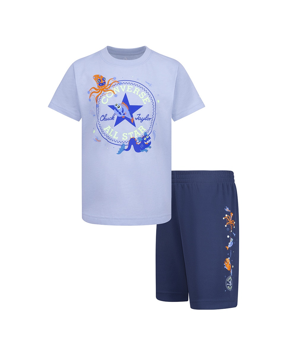 Imagen 0 de Conjunto de 2 piezas: camiseta y pantalón corto