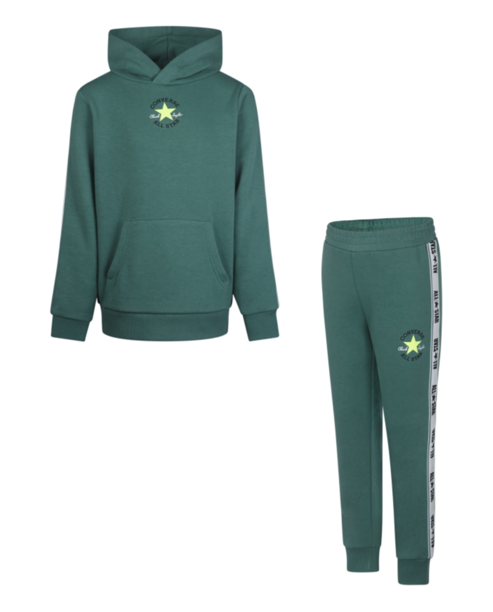 Imagen 0 de Conjunto pantalón deportivo y sudadera con capucha