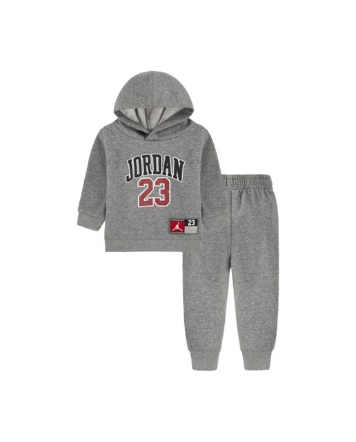 Imagen 0 de Conjunto sudadera y pantalón en color gris