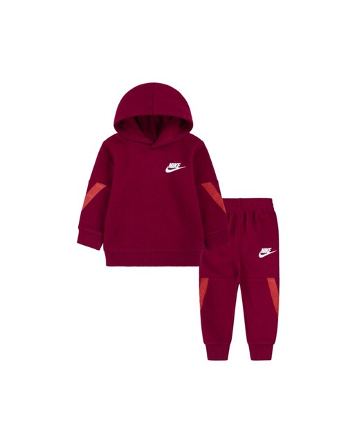 Imagen 0 de Conjunto sudadera y pantalón en color rojo