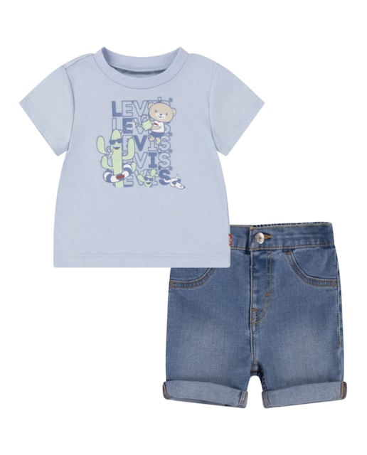 Imagen 0 de Conjunto short y camiseta bebé