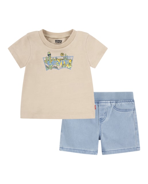 Imagen 0 de Conjunto short y camiseta bebé