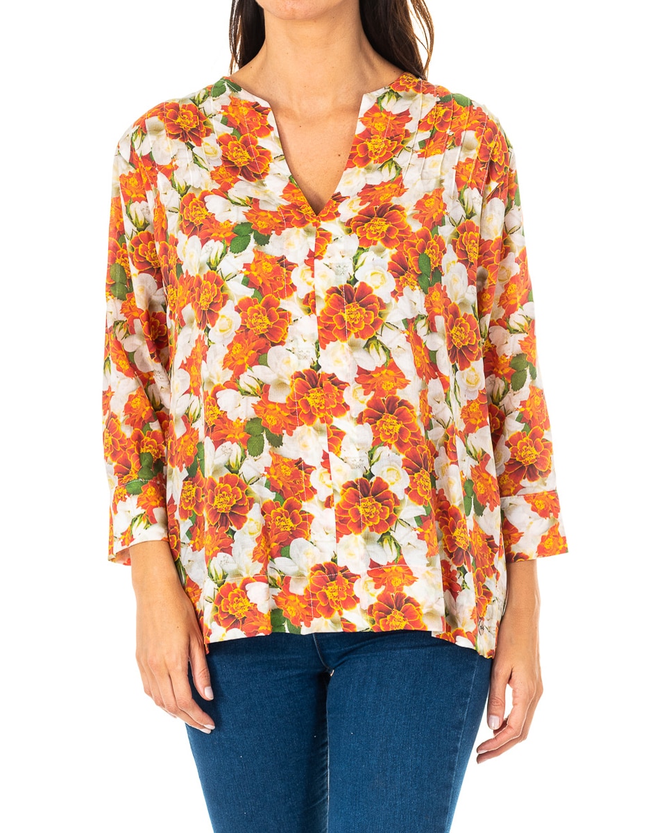 Imagen 0 de Blusa manga 3/4