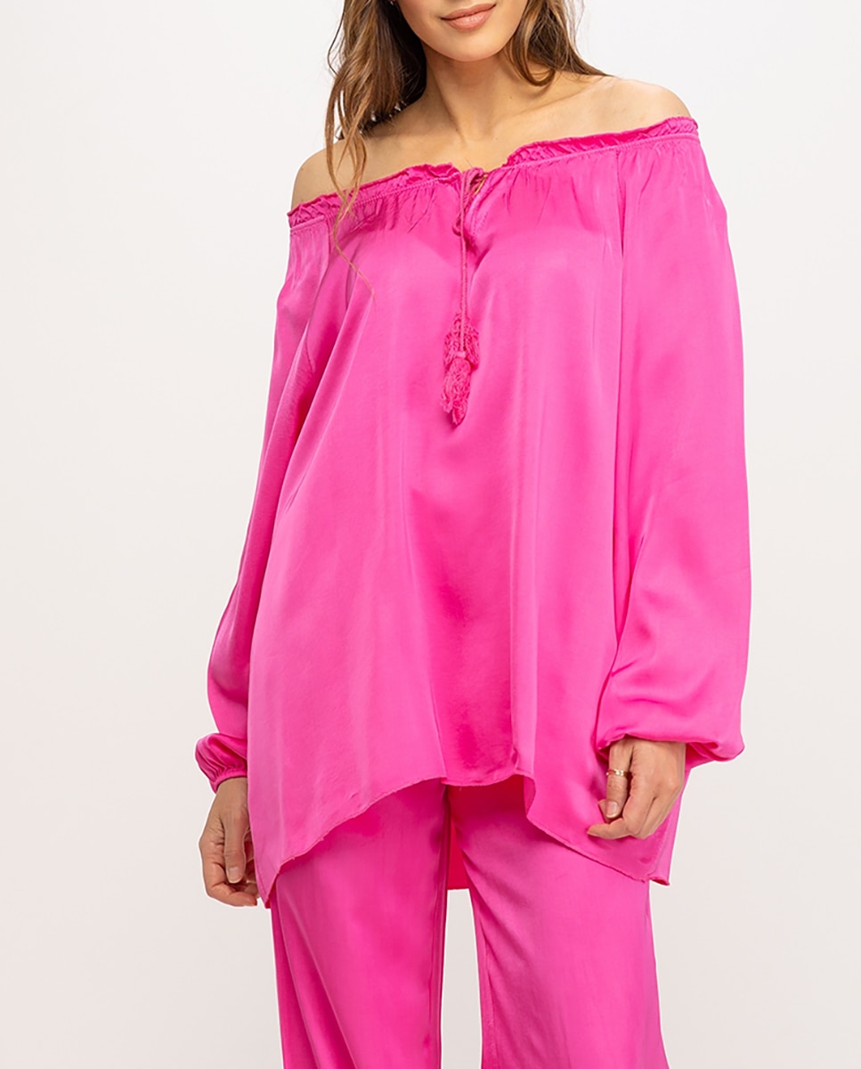 Imagen 0 de Blusa de raso