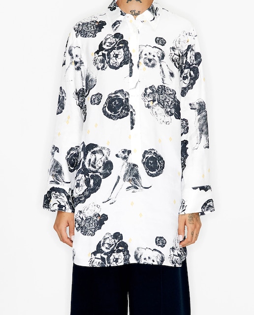 Imagen 0 de Camisa oversize Dog copy star