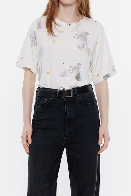 Imagen 0 de Camiseta de mujer nudo Waves