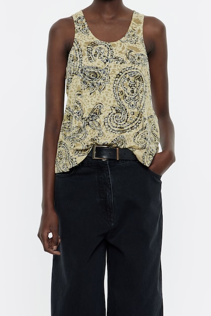 Imagen 0 de Top de mujer devoré paisley