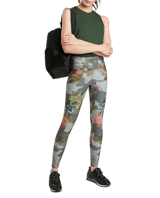 Imagen 0 de Legging de mujer largo de estampado camuflaje floral