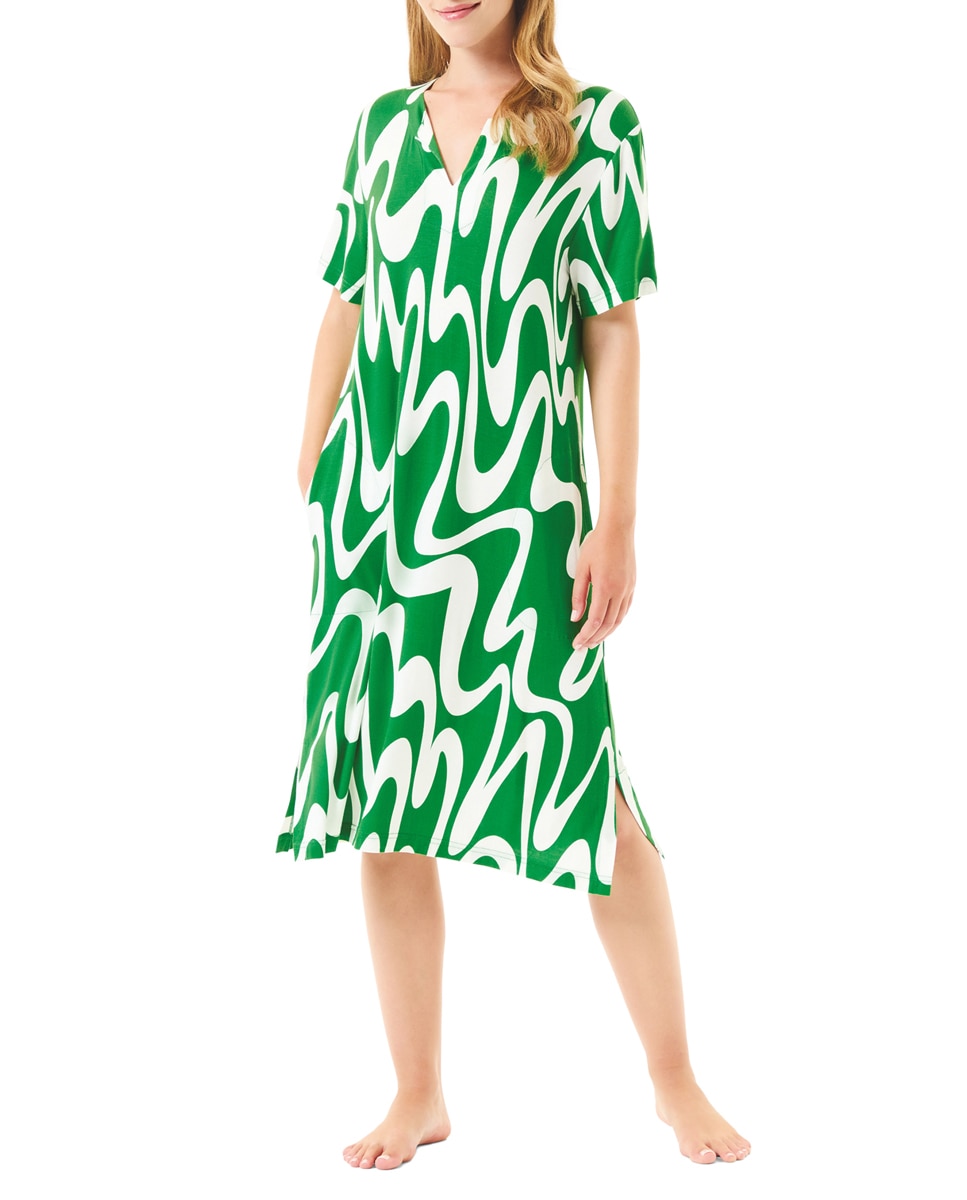 Imagen 0 de Vestido de mujer corto con estampado