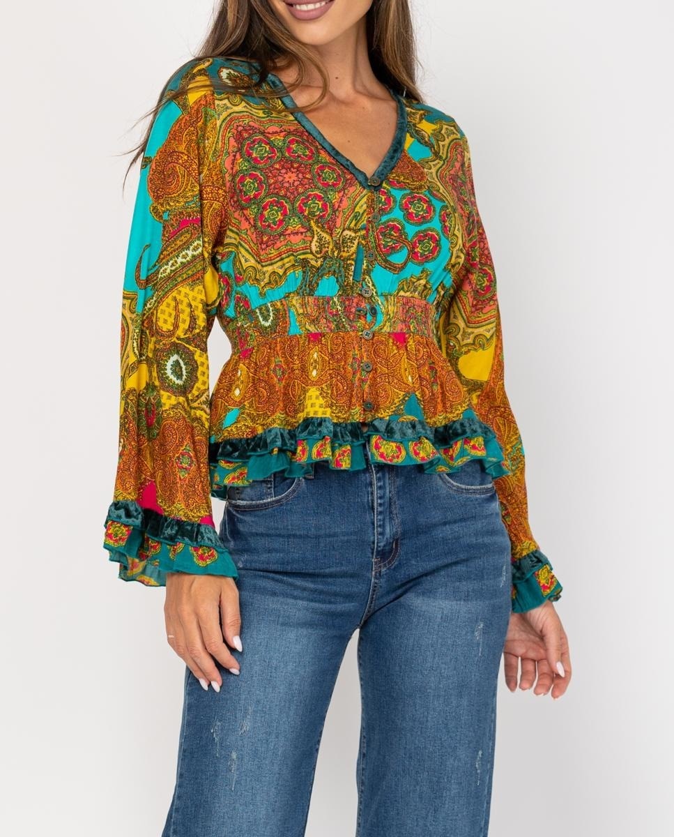Imagen 0 de Blusa estampada
