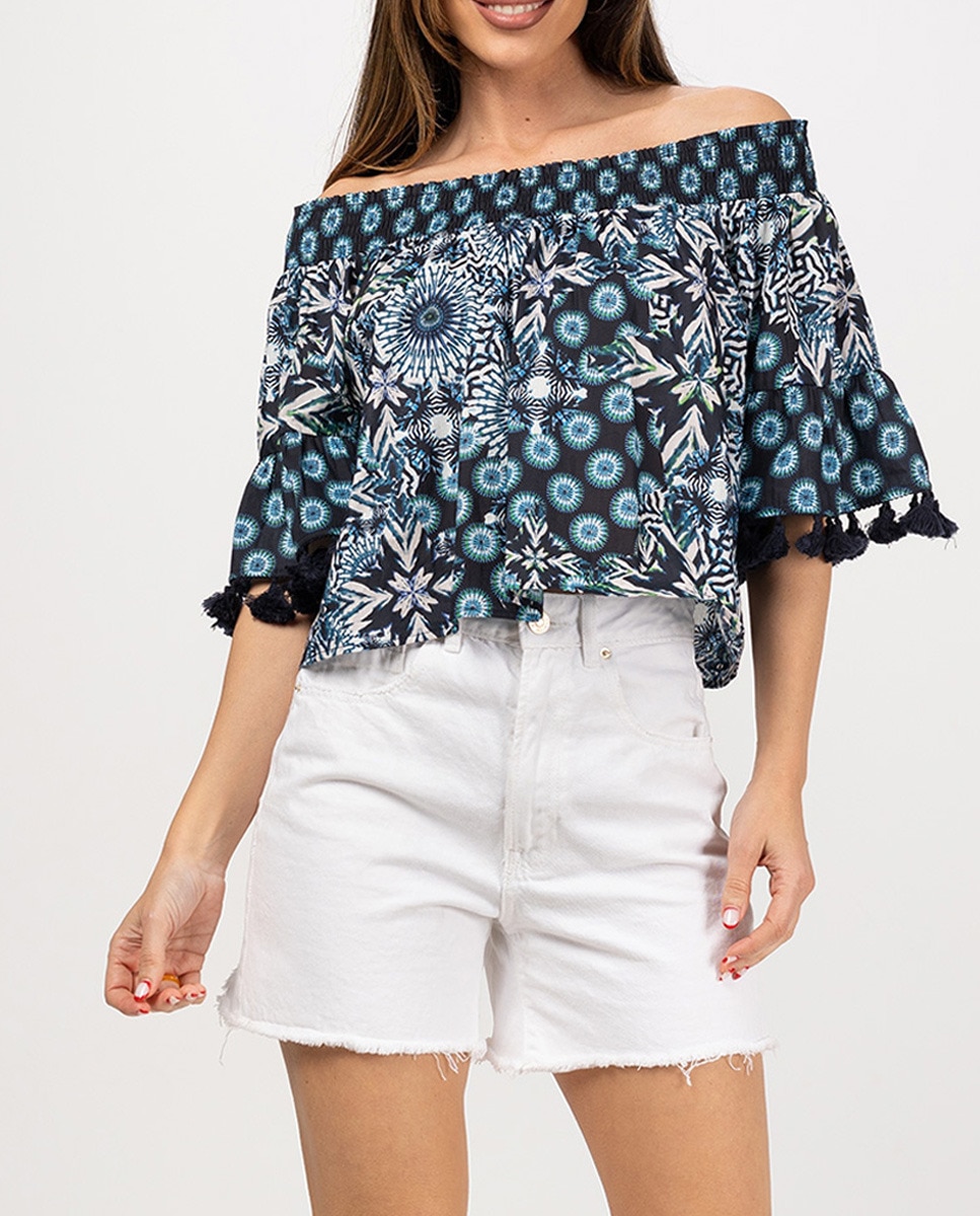 Imagen 0 de Blusa estampada