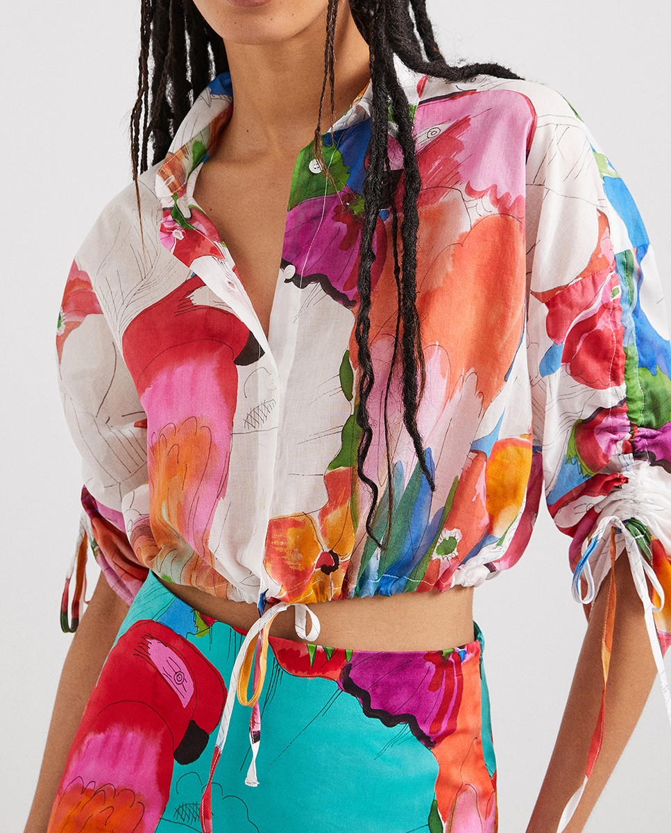 Imagen 0 de Blusa tropical