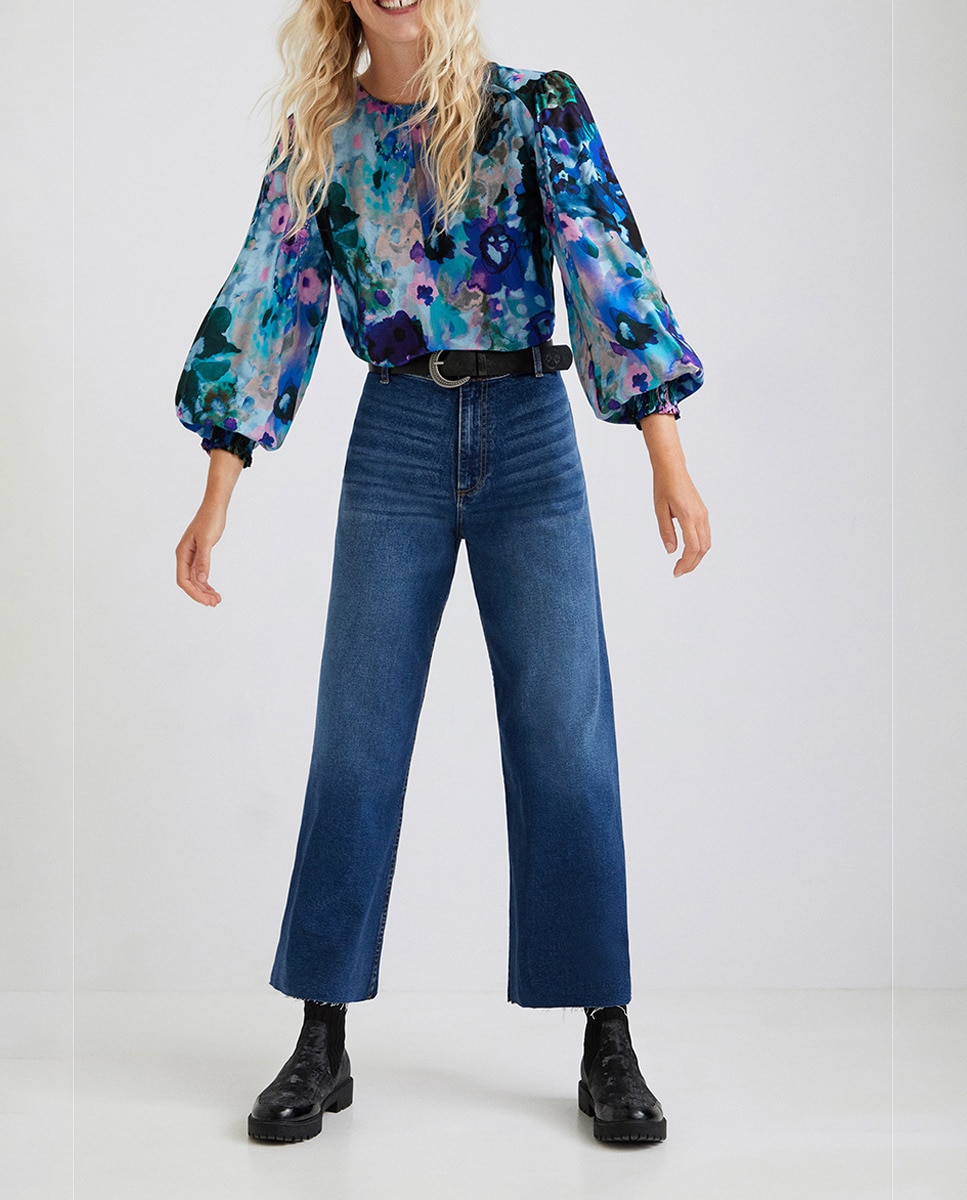 Imagen 0 de Blusa loose floral