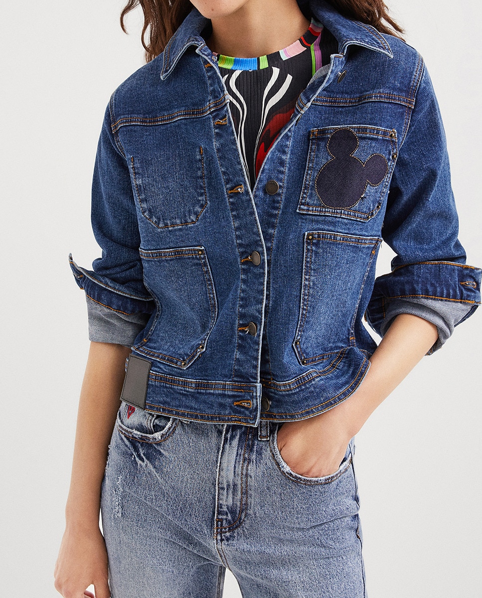 Imagen 0 de Chaqueta vaquera Mickey Mouse