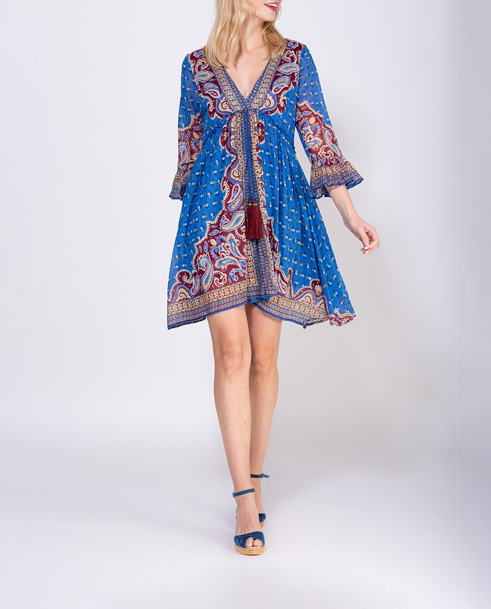 Imagen 0 de Vestido estampado