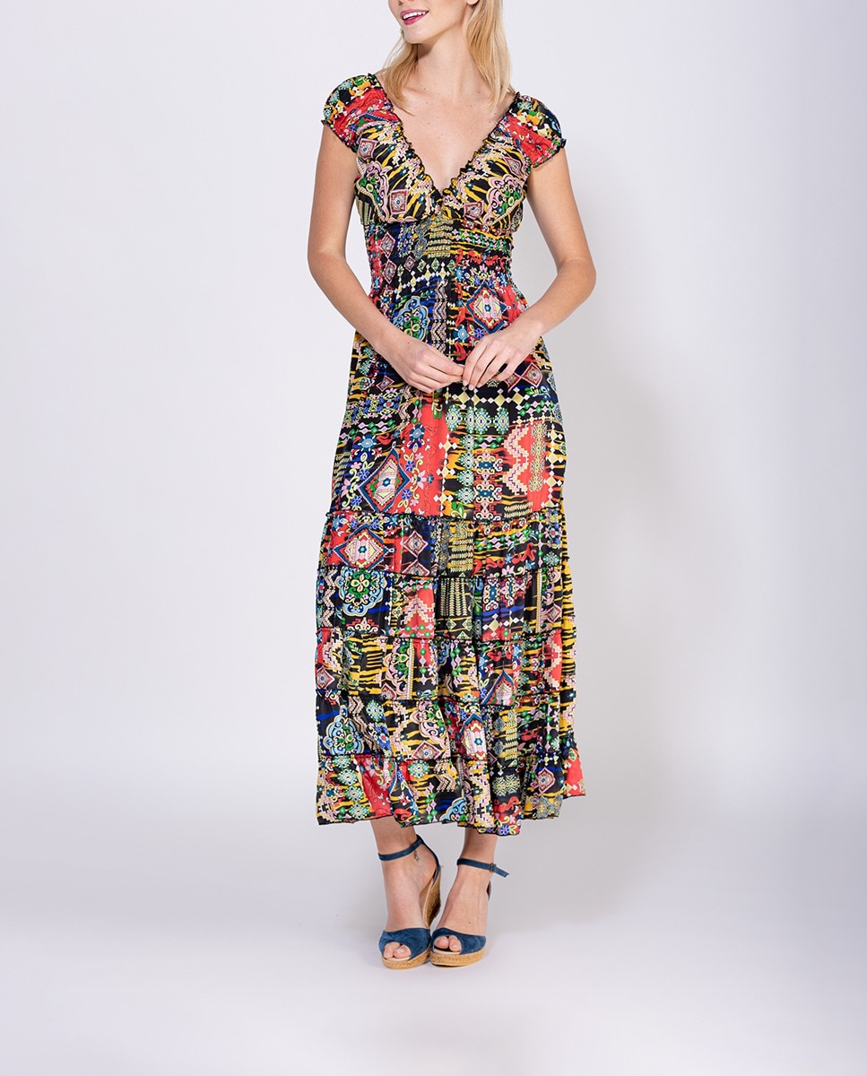 Imagen 0 de Vestido estampado