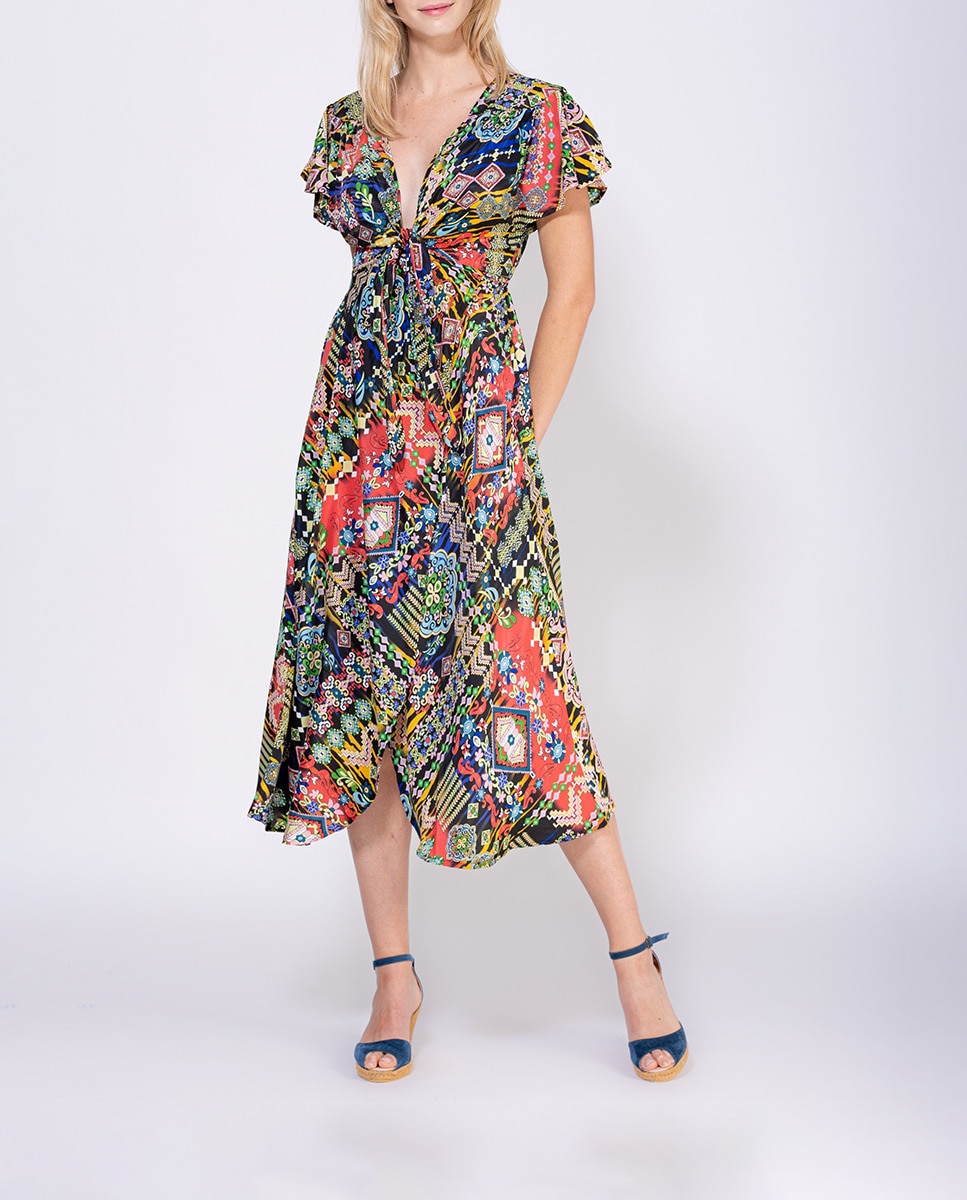 Imagen 0 de Vestido estampado