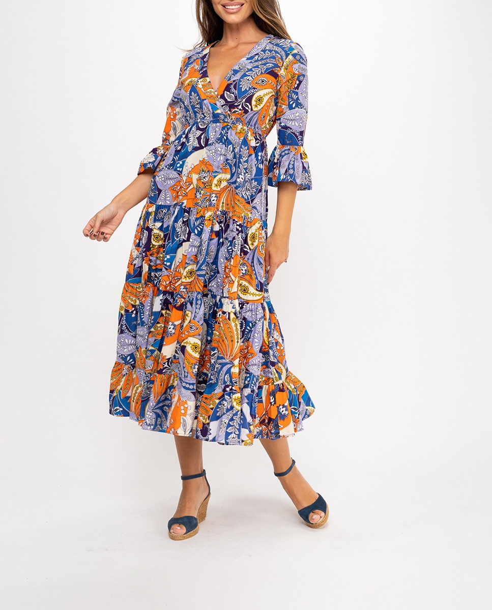 Imagen 0 de Vestido estampado