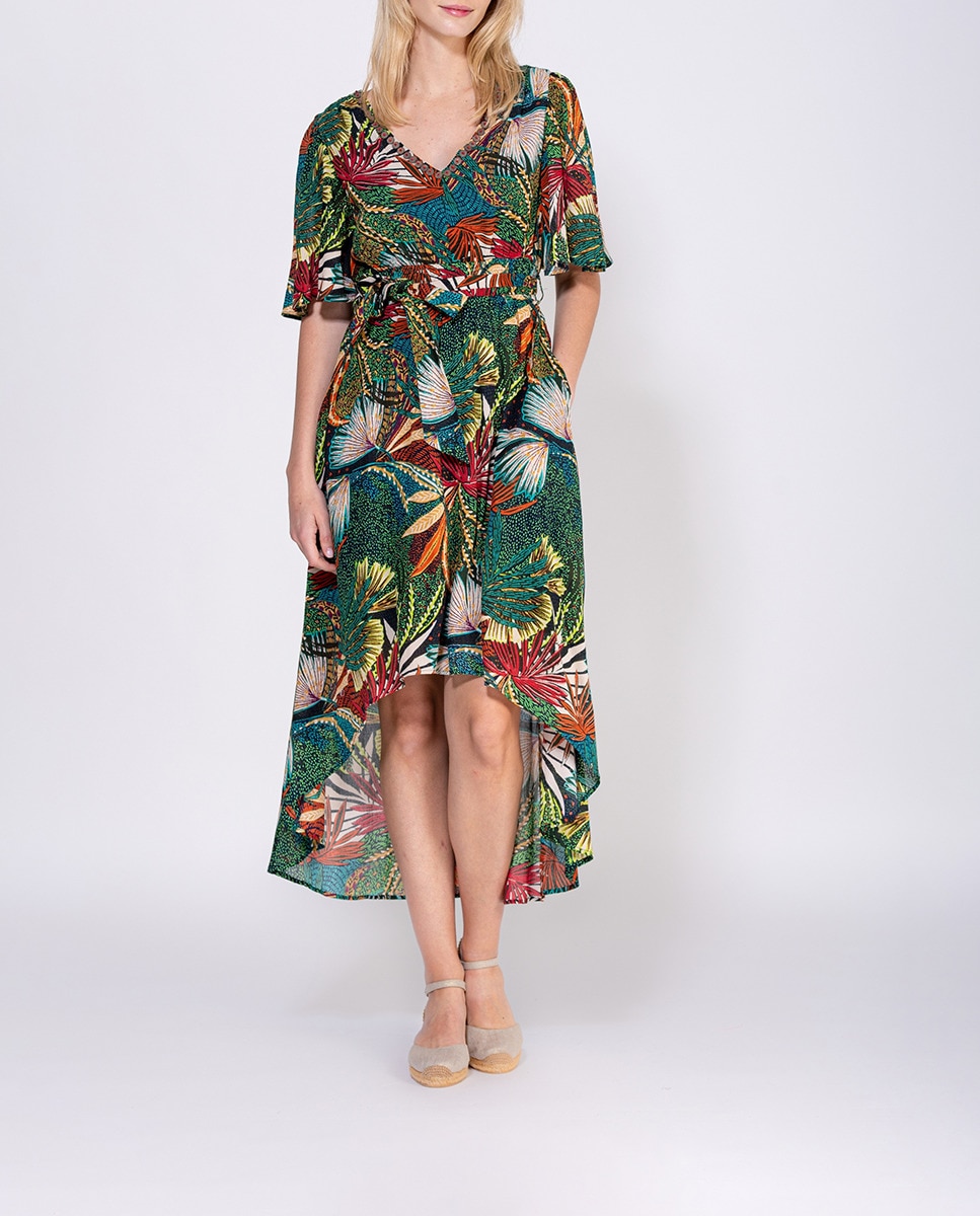 Imagen 0 de Vestido estampado