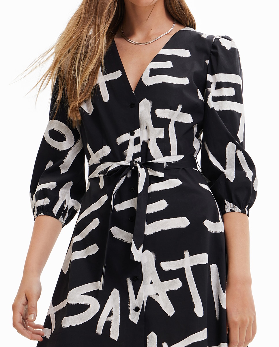 Imagen 0 de Vestido manga larga